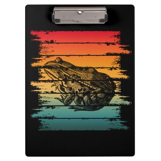 VINTAGER FROG KLEMMBRETT (Vorderseite)