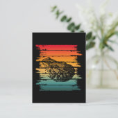 VINTAGER FROG POSTKARTE (Stehend Vorderseite)