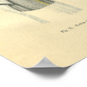 Vintager Frohse Anatomische Anteriore Poster (Ecke)