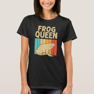 Vintager Frosch für Frauen Oma Niedlich Frosch Toa T-Shirt