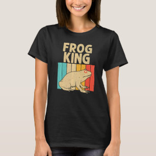 Vintager Frosch für Männer Opa Vater Niedlich Fros T-Shirt