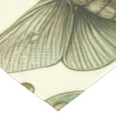 Vintager Frosch Nahtlose Wasserfarbe Tischdecke (Schrägansicht)
