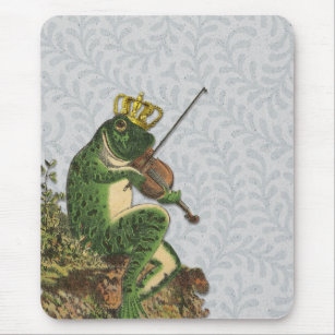 Vintager Frosch-Prinz Bezaubern Mousepad