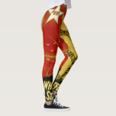 Vintager Froschkaffee - Leggings (Rechts)