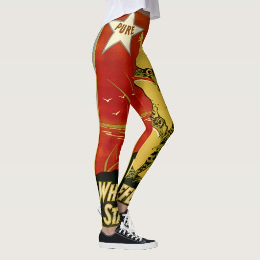 Vintager Froschkaffee - Leggings (Rechts)