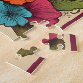 Vintager Froschpuzzle Puzzle (Seite)