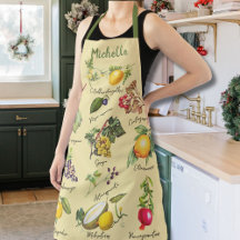 Vintager FruchtCollage Individuelle Name