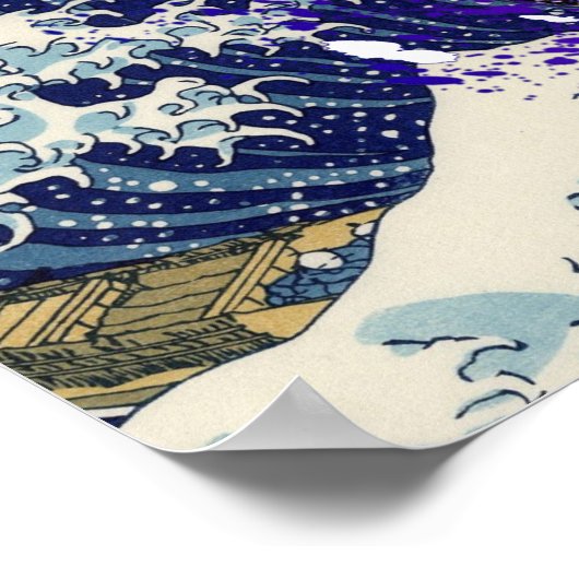 Vintager Frühjahrsferien Poster (Ecke)