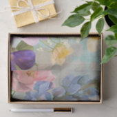 Vintager Frühling Florals Seidenpapier (Geschenk)