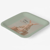 Vintager Frühling Pappteller (Gewinkelt)