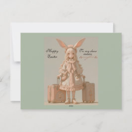 Vintager Frühling Postkarte