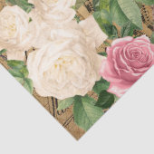Vintager Frühling Seidenpapier (Ausschnitt)