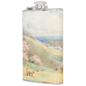 Vintager Frühling von Joseph Rubens Powell Flachmann (Links)