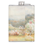 Vintager Frühling von Joseph Rubens Powell Flachmann (Rückseite)