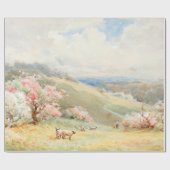 Vintager Frühling von Joseph Rubens Powell Geschenkpapier (Flach)