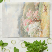 Vintager Frühling von Joseph Rubens Powell Geschirrtuch (Gefaltet)