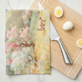 Vintager Frühling von Joseph Rubens Powell Geschirrtuch (Viertel Falte)