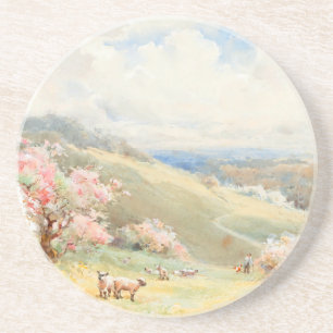Vintager Frühling von Joseph Rubens Powell Getränkeuntersetzer