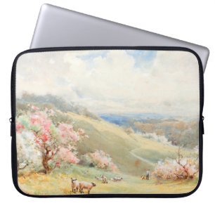Vintager Frühling von Joseph Rubens Powell Laptopschutzhülle