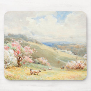 Vintager Frühling von Joseph Rubens Powell Mousepad