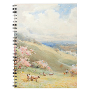 Vintager Frühling von Joseph Rubens Powell Notizblock