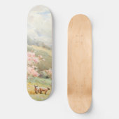 Vintager Frühling von Joseph Rubens Powell Skateboard (Vorderseite)