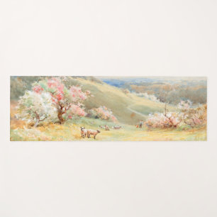 Vintager Frühling von Joseph Rubens Powell Yogamatte