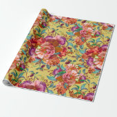 Vintager Frühlingsfleckenblut Geschenkpapier (Ungerollt)