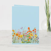 Vintager FrühlingsOstern Karte (Rückseite)