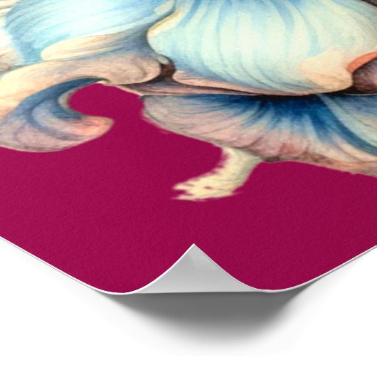 VINTAGER FRÜHSTÜCK POSTER (Ecke)