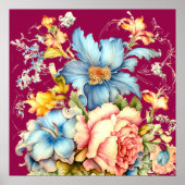 VINTAGER FRÜHSTÜCK POSTER (Vorne)