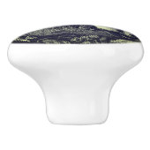 Vintager Fuchs Keramikknauf (Seitenansicht)