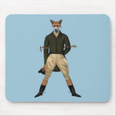 Vintager Fuchs Mousepad (Vorne)