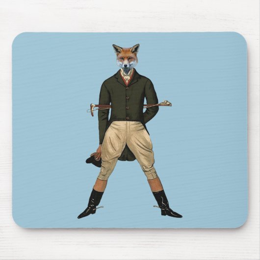 Vintager Fuchs Mousepad (Vorne)