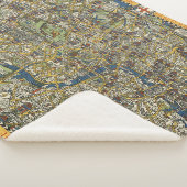 Vintager Führer nach London Sherpadecke (3/4)