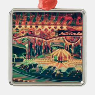 Vintager Funfair Ornament Aus Metall
