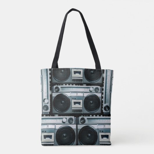Vintager Funkboomkasten Tasche (Rückseite)