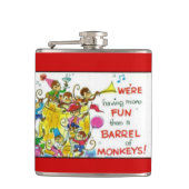 Vintager Funke Flachmann (Vorderseite)