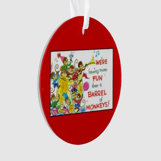 Vintager Funke Ornament (Vorderseite)