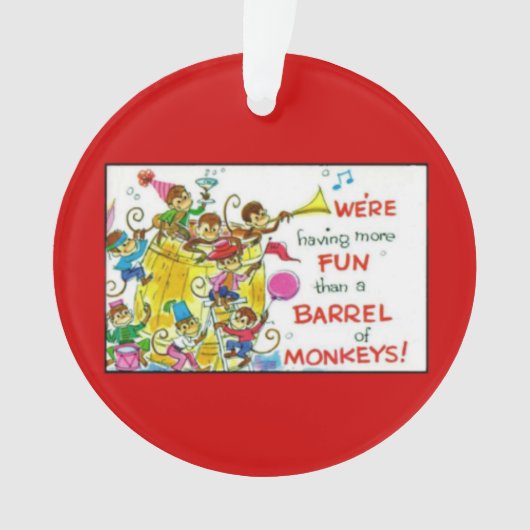 Vintager Funke Ornament (Vorderseite)