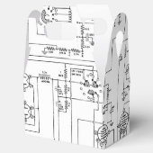 Vintager Funksender Geschenkschachtel (Geöffnet)