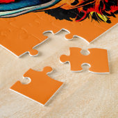 Vintager Funny Clown Puzzle (Seite)