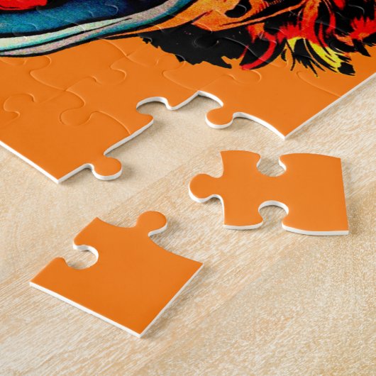 Vintager Funny Clown Puzzle (Seite)