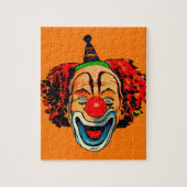 Vintager Funny Clown Puzzle (Vertikal)