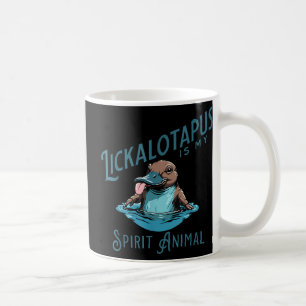 Vintager Funny Lickalottapus ist mein Geist Tier Kaffeetasse