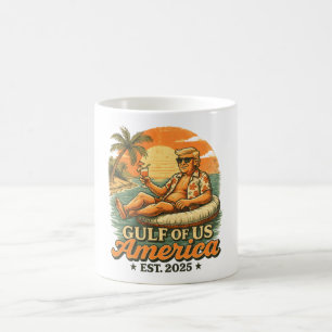 Vintager Funny Trump - Amerikas Golf 2025 Kaffeetasse