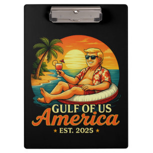 Vintager Funny Trump - Amerikas Golf 2025 Klemmbrett