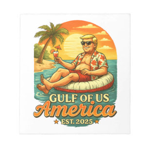 Vintager Funny Trump - Amerikas Golf 2025 Notizblock