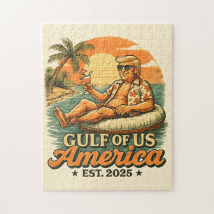 Vintager Funny Trump - Amerikas Golf 2025 Puzzle