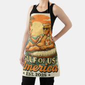 Vintager Funny Trump - Amerikas Golf 2025 Schürze (InSitu)